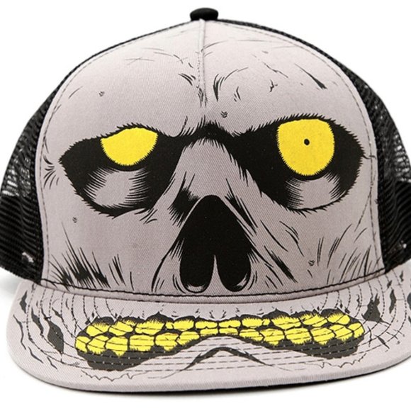 Hot Topic Other - VINTAGE ZOMBIE BASEBALL SKATE HAT